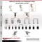 Service Caster 5 Inch 316SS Nylon Wheel Swivel 7/8 Inch Expanding Stem Caster Set SCC SCC-SS316EX20S514-NYS-78-4 - alternate 4